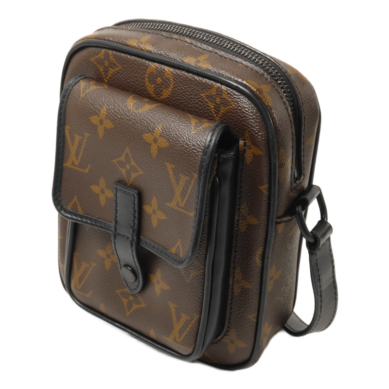 LOUIS VUITTON Monogram Macassar Christopher Wearable Wallet肩背袋-2