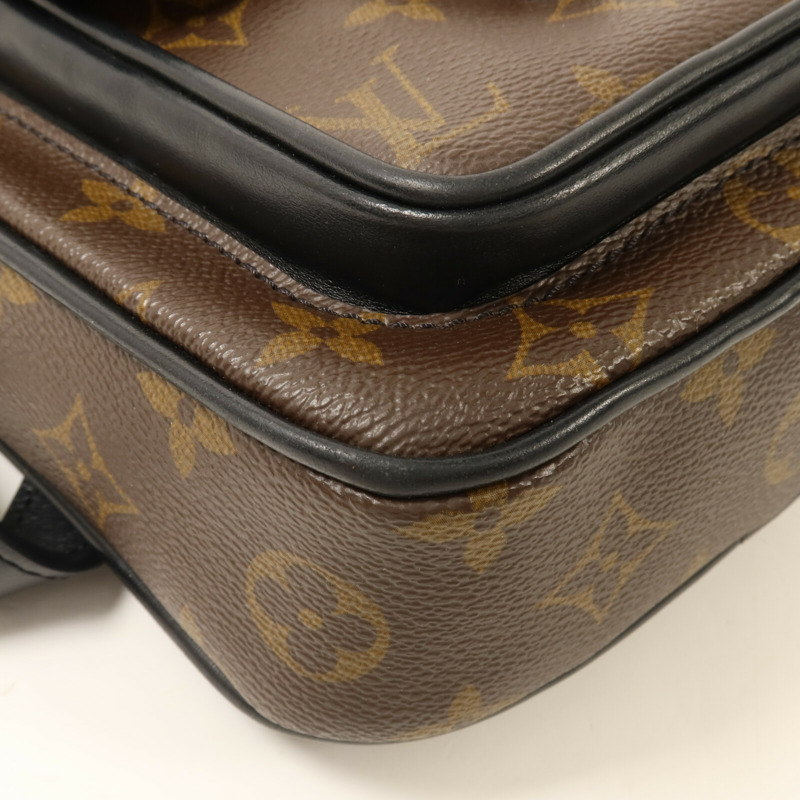 LOUIS VUITTON Monogram Macassar Christopher Wearable Wallet肩背袋-8