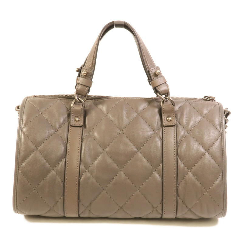 CHANEL 牛皮皮革2 Way Shoulder手挽肩背兩用袋-1