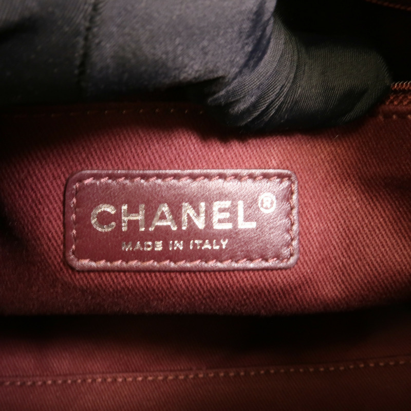 CHANEL 牛皮皮革2 Way Shoulder手挽肩背兩用袋-6
