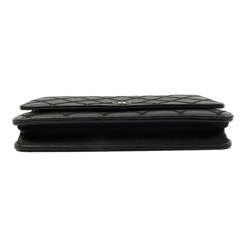 CHANEL 牛皮皮革WOC Wallet On Chain鏈帶肩背袋-3