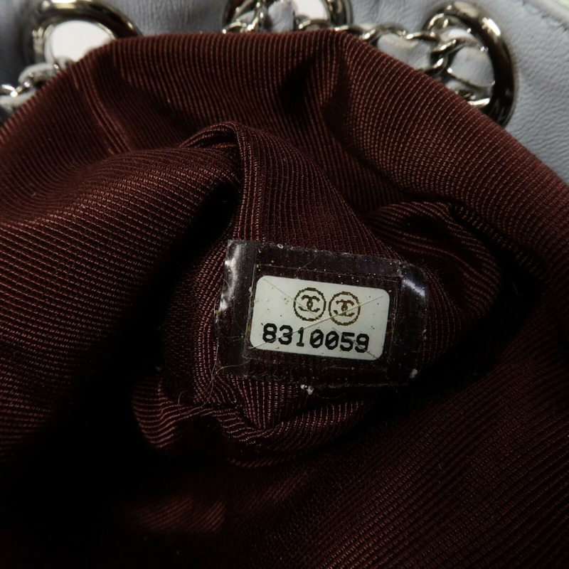 CHANEL 帆布Floral Saint Bucket Bag手挽袋-6