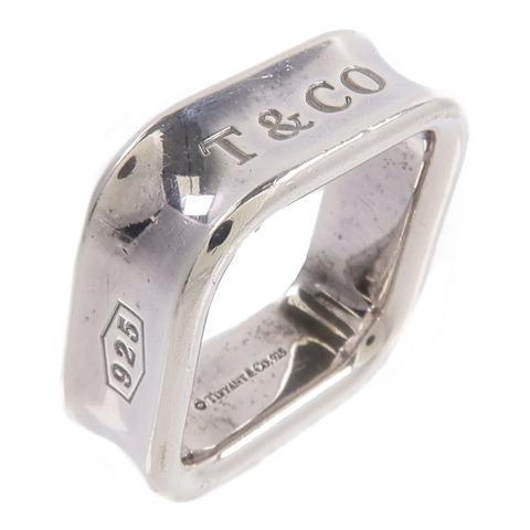 TIFFANY＆CO 925純銀Square Ring戒指