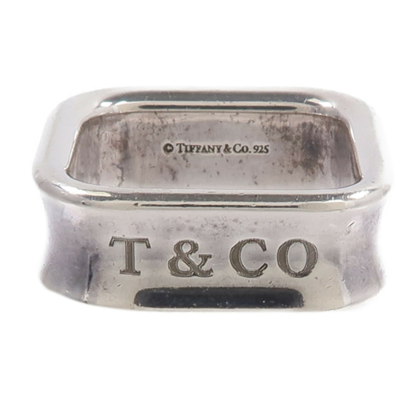 TIFFANY&CO 925純銀Square Ring戒指-1