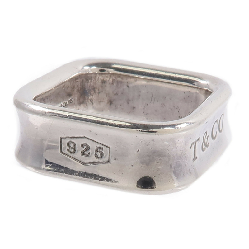 TIFFANY&CO 925純銀Square Ring戒指-2