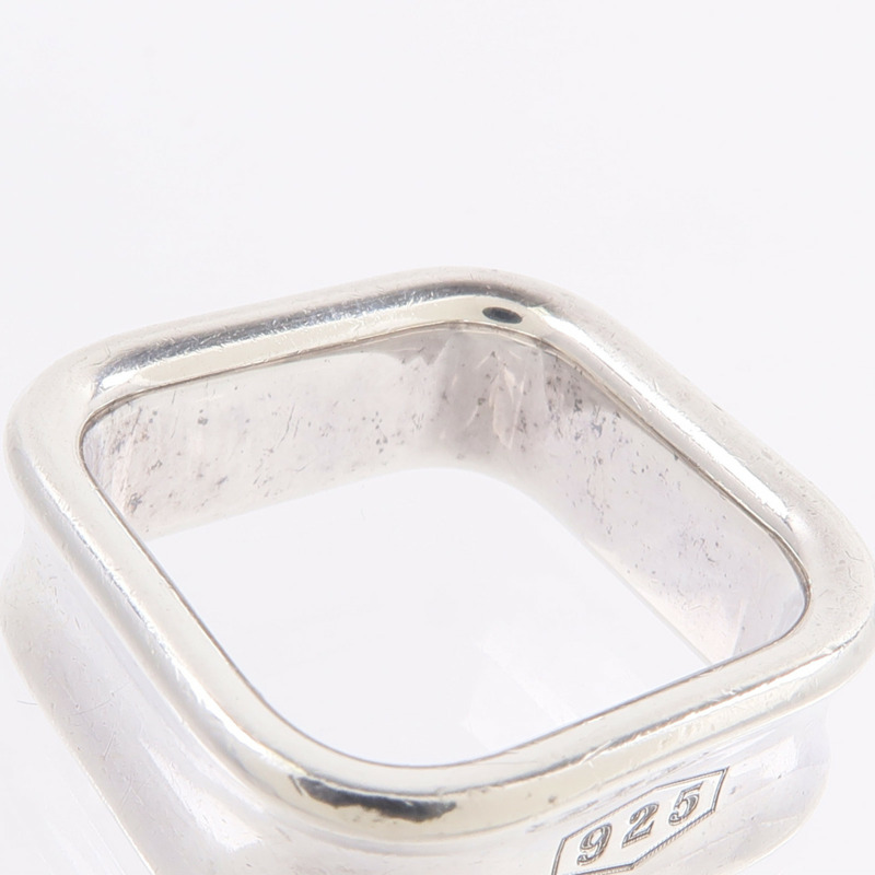 TIFFANY&CO 925純銀Square Ring戒指-6