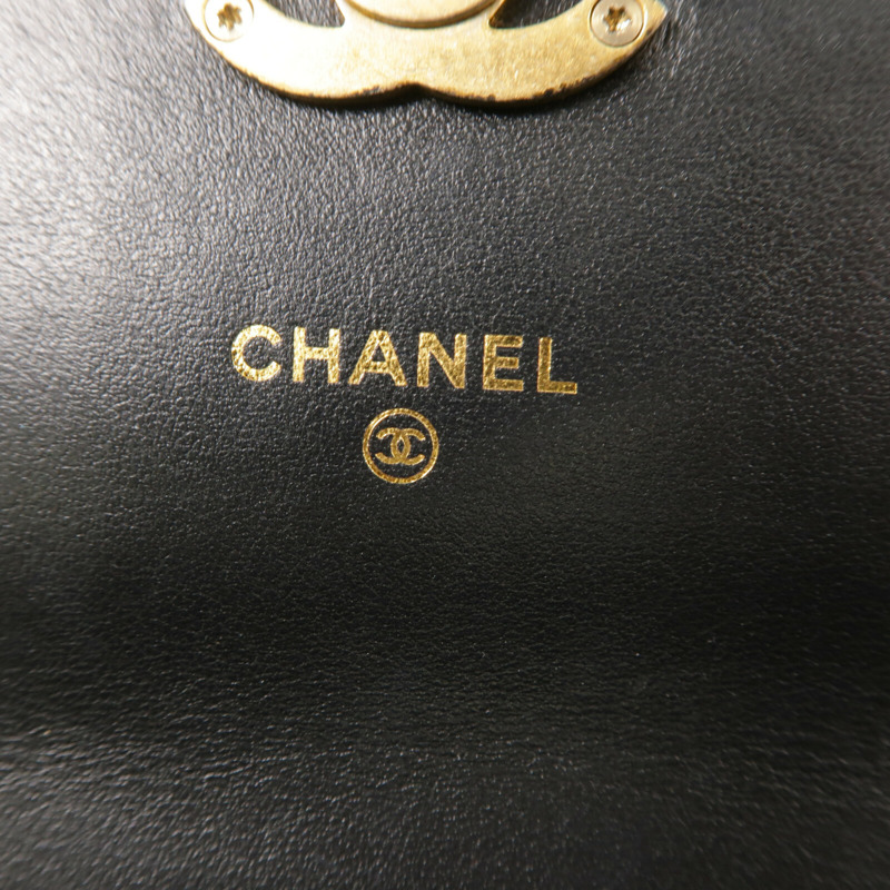 CHANEL 牛皮皮革Shoulder Bag鏈帶手挽肩背兩用袋-5