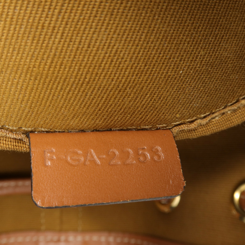 CELINE 塗層帆布Small Drawstring Bag肩背袋-6