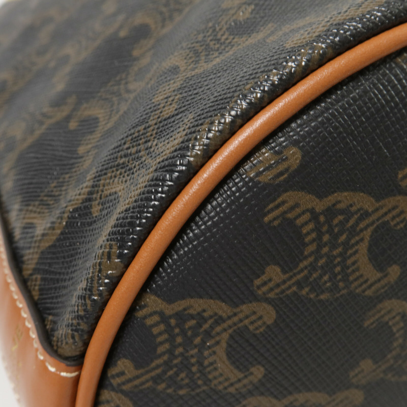CELINE 塗層帆布Small Drawstring Bag肩背袋-11