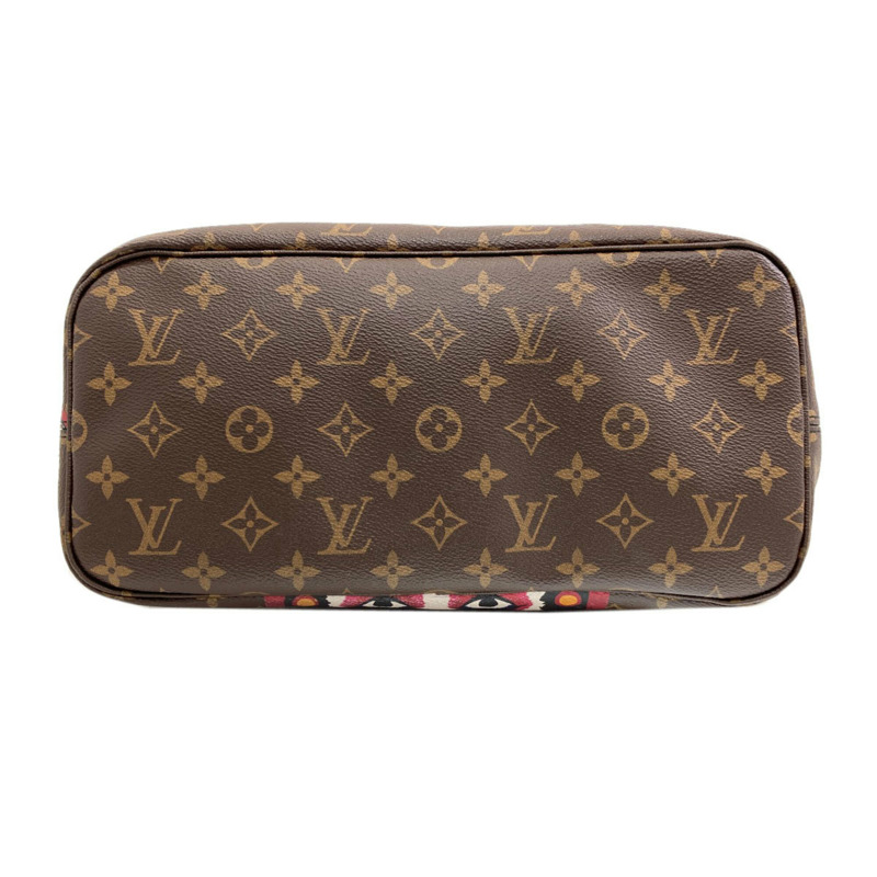 路易威登 M43499 Neverfull MM 山本寬齋聯名達摩歌舞伎手提包 Monogram 帆布 女款-3