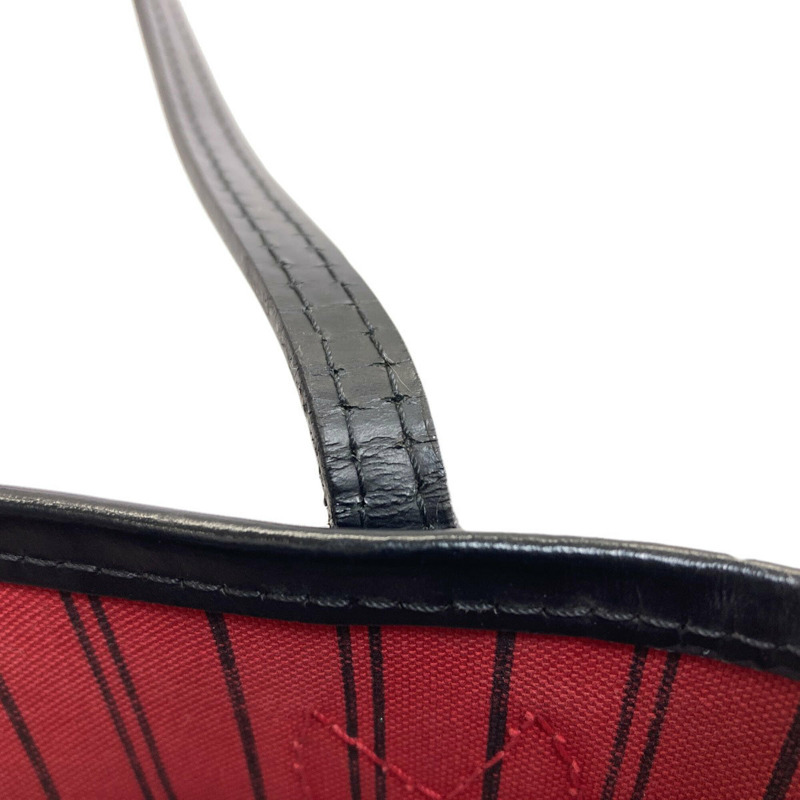 路易威登 M43499 Neverfull MM 山本寬齋聯名達摩歌舞伎手提包 Monogram 帆布 女款-20