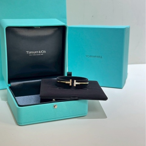 Tiffany&Co｜雙T鑽石手鐲