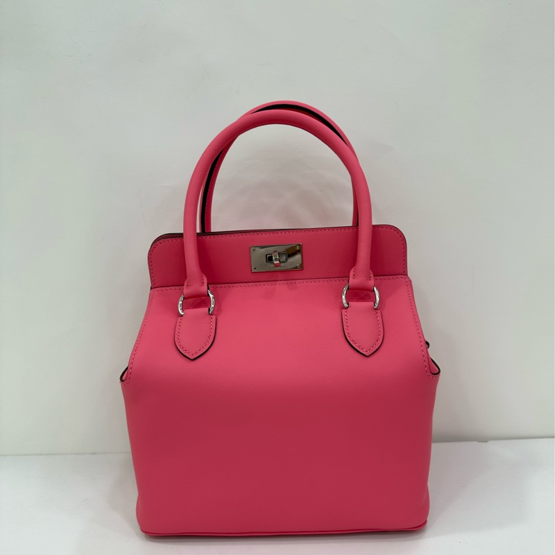 Hermes 愛馬仕 toolbox20 小號牛奶盒 8W唇膏粉 C刻 近閒置-1