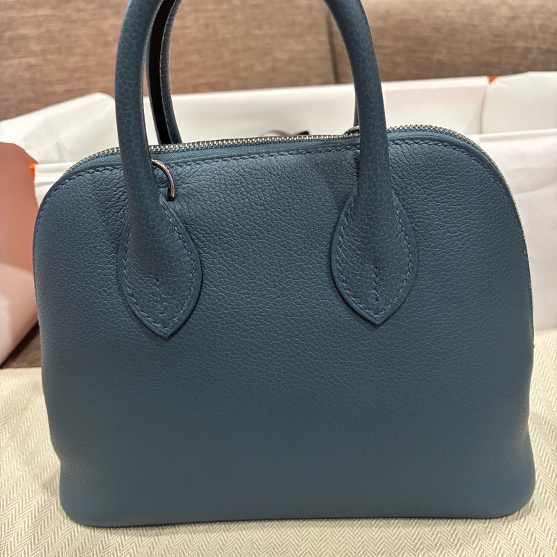 誰在找🧐熱騰騰🔥愛馬仕Hermes mini bolide N7風暴藍 G刻🇹🇼專櫃-0