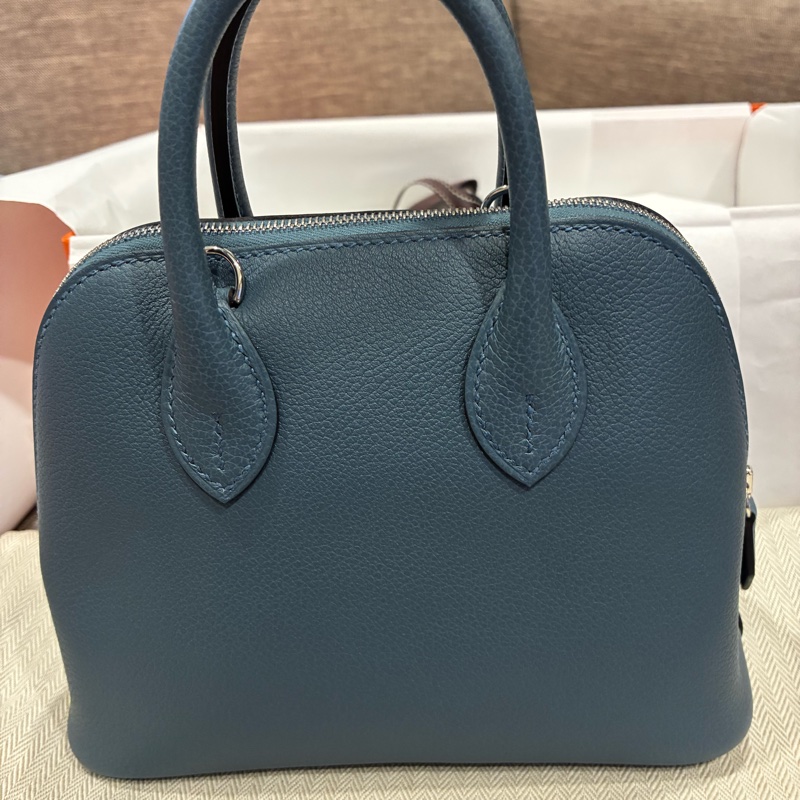 誰在找🧐熱騰騰🔥愛馬仕Hermes mini bolide N7風暴藍 G刻🇹🇼專櫃-1