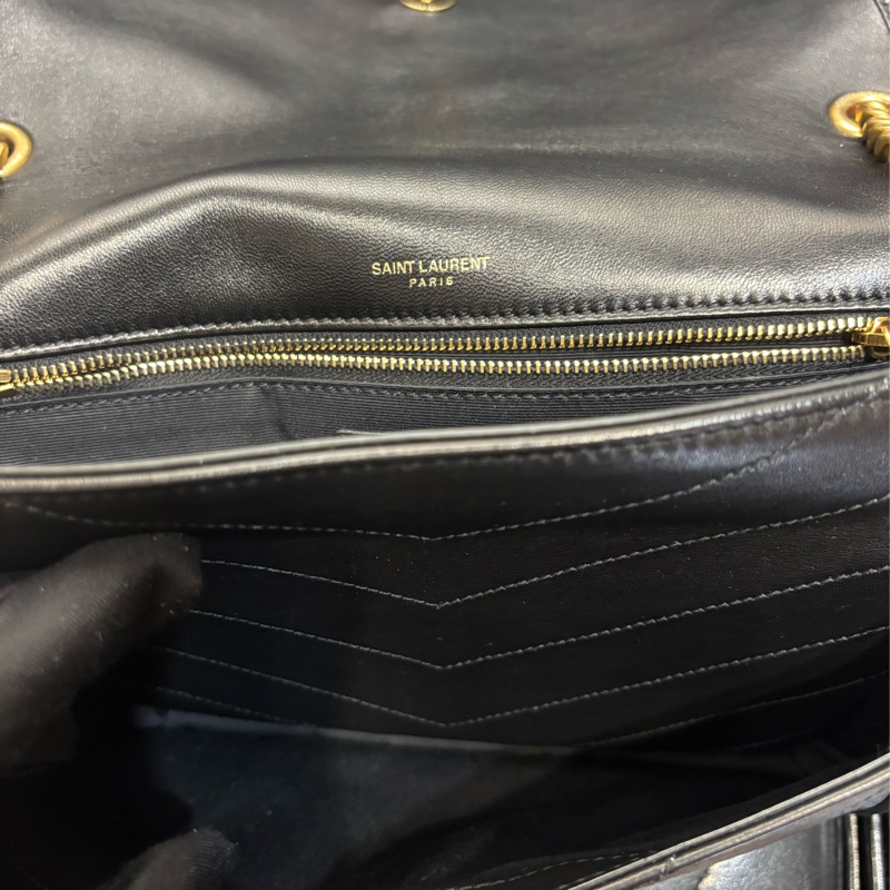 YSL niki 小羊皮 中號 黑金鏈 D扣 櫃上展示品出清-3