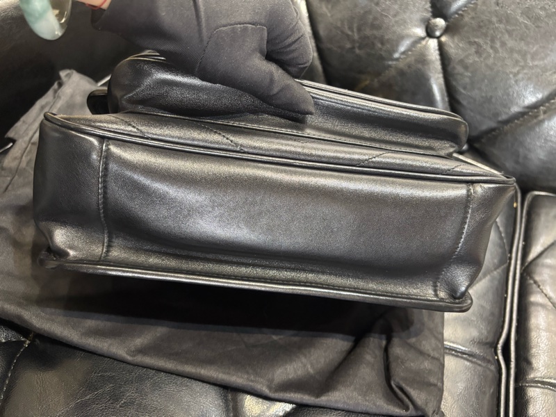 YSL niki 小羊皮 中號 黑金鏈 D扣 櫃上展示品出清-6