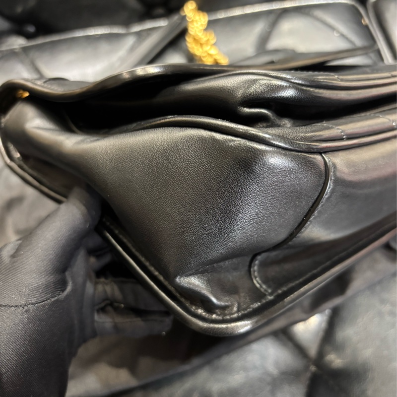 YSL niki 小羊皮 中號 黑金鏈 D扣 櫃上展示品出清-7