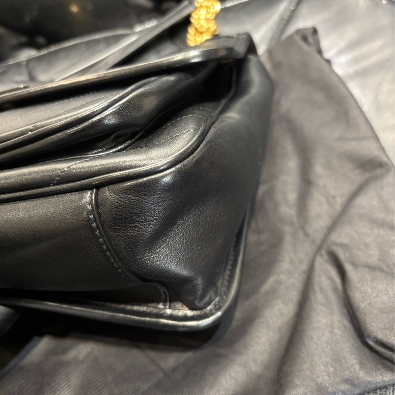 YSL niki 小羊皮 中號 黑金鏈 D扣 櫃上展示品出清-8