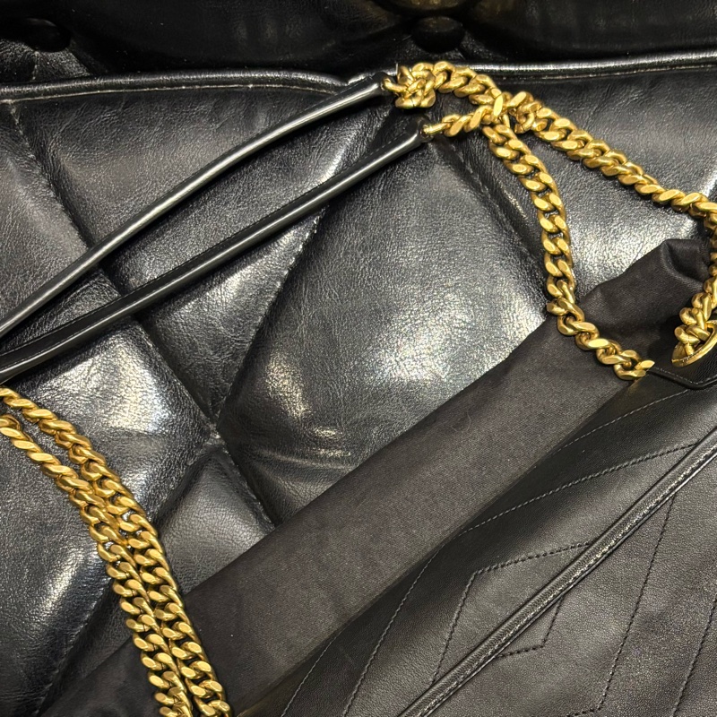 YSL niki 小羊皮 中號 黑金鏈 D扣 櫃上展示品出清-20