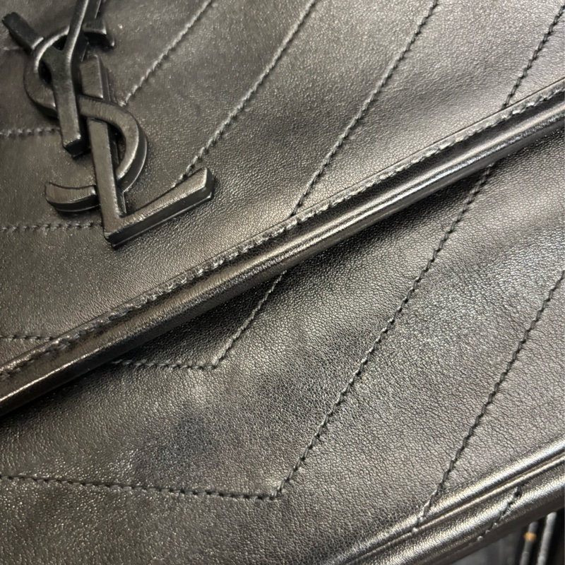 YSL niki 小羊皮 中號 黑金鏈 D扣 櫃上展示品出清-23
