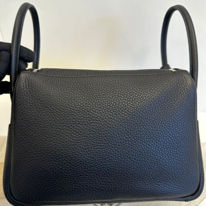 Hermes Lindy 26黑銀-2