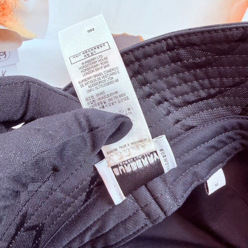 近新狀態良好 BURBERRY 漁夫帽 遮陽帽 男女適用-11