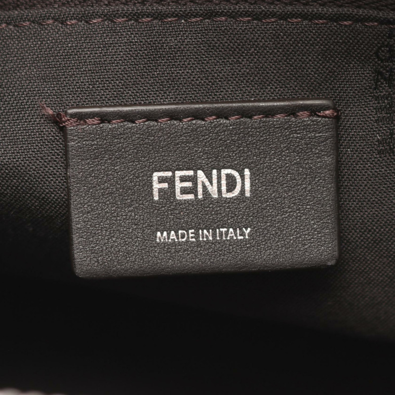 FENDI BY THE WAY 中型單肩斜背包 8BL146 皮革 米色 二手-3