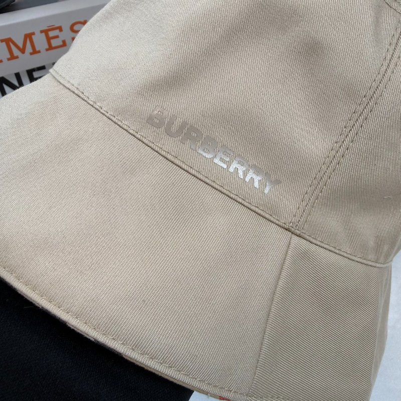 狀態良好 BURBERRY 經典條紋雙面漁夫帽 男女適用-7