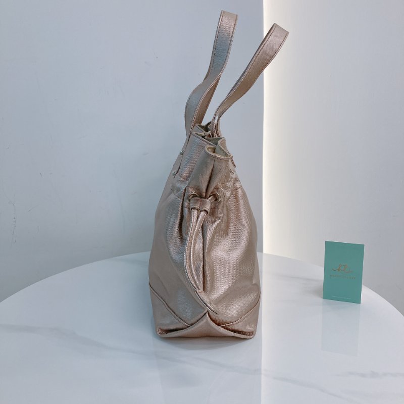 MS0725 Burberry 巴寶莉帆布手提包 金色銀扣 Tote Bag 38cm Canvas Rose Gold x PHW-4