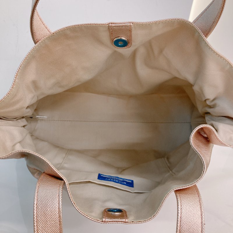 MS0725 Burberry 巴寶莉帆布手提包 金色銀扣 Tote Bag 38cm Canvas Rose Gold x PHW-20