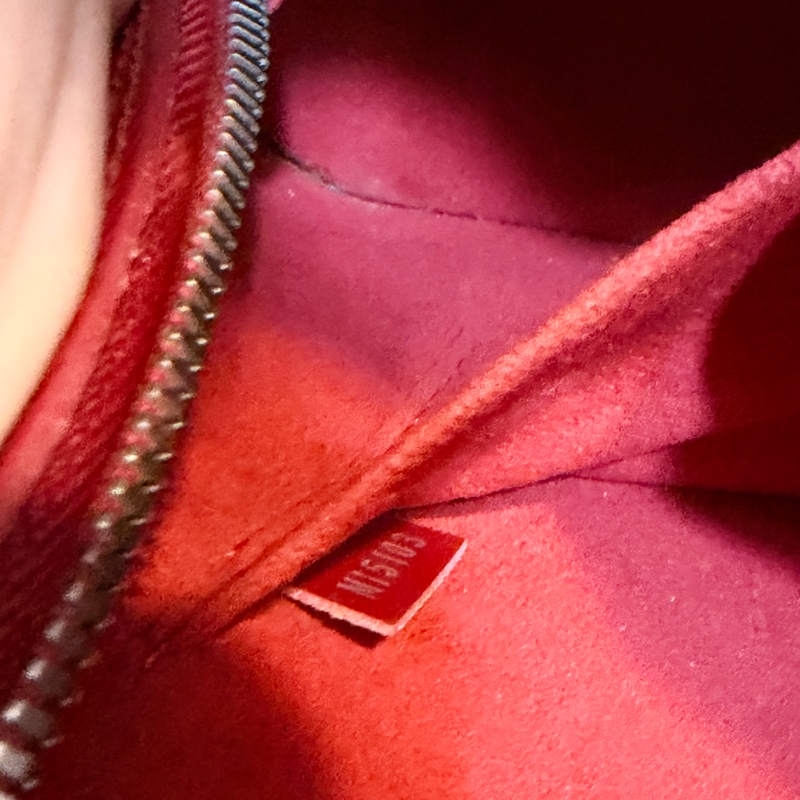 LOUIS VUITTON 路易威登 手提包 紅色 M41160 二手-10