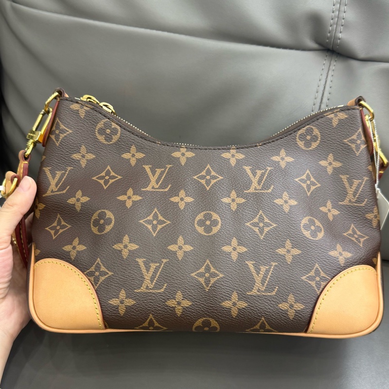 路易威登/Louis Vuitton Boulogne M45832 Monogram 塗層帆布 29 x 16 x 9.5-0