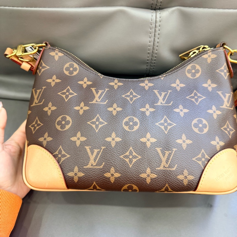 路易威登/Louis Vuitton Boulogne M45832 Monogram 塗層帆布 29 x 16 x 9.5-9