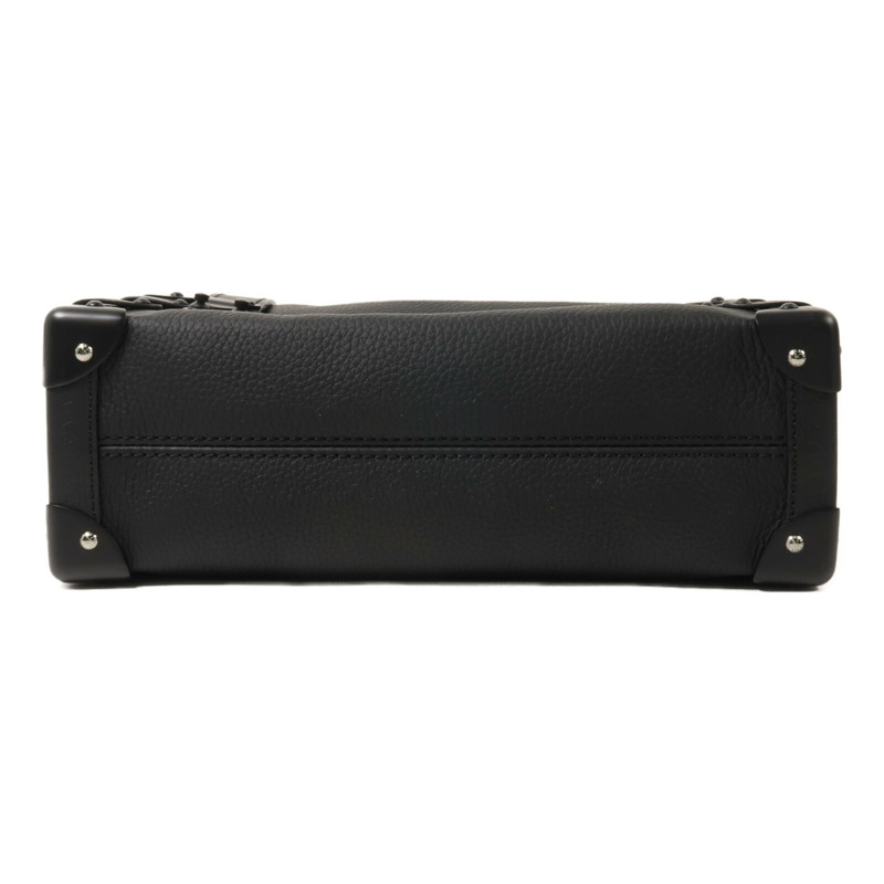 LOUIS VUITTON 牛皮皮革Side Trunk MM手挽肩背兩用袋-3