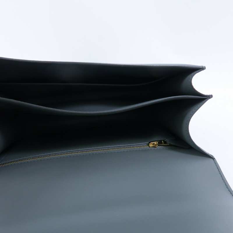HERMES Epsom皮革Constance 24肩背袋Vert Amande-4