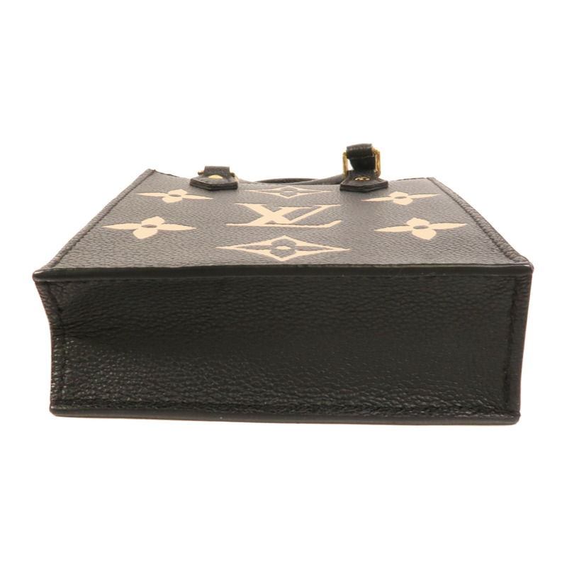 LOUIS VUITTON Monogram Empreinte Petit Sac Plat金扣手挽肩背兩用袋-3