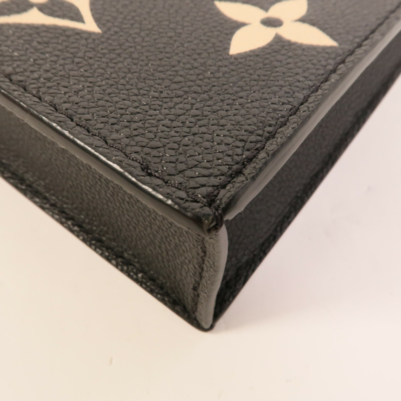 LOUIS VUITTON Monogram Empreinte Petit Sac Plat金扣手挽肩背兩用袋-11