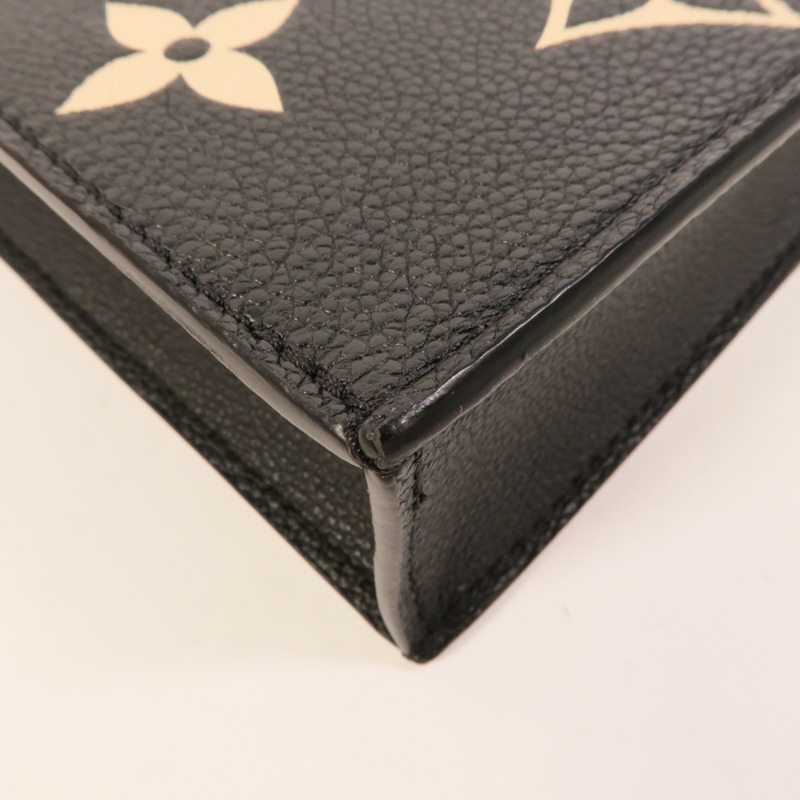 LOUIS VUITTON Monogram Empreinte Petit Sac Plat金扣手挽肩背兩用袋-12