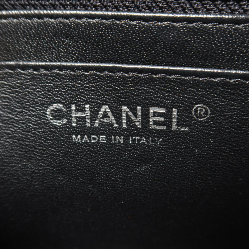 CHANEL 羊皮皮革Mini Classic 17鏈帶肩背袋-5