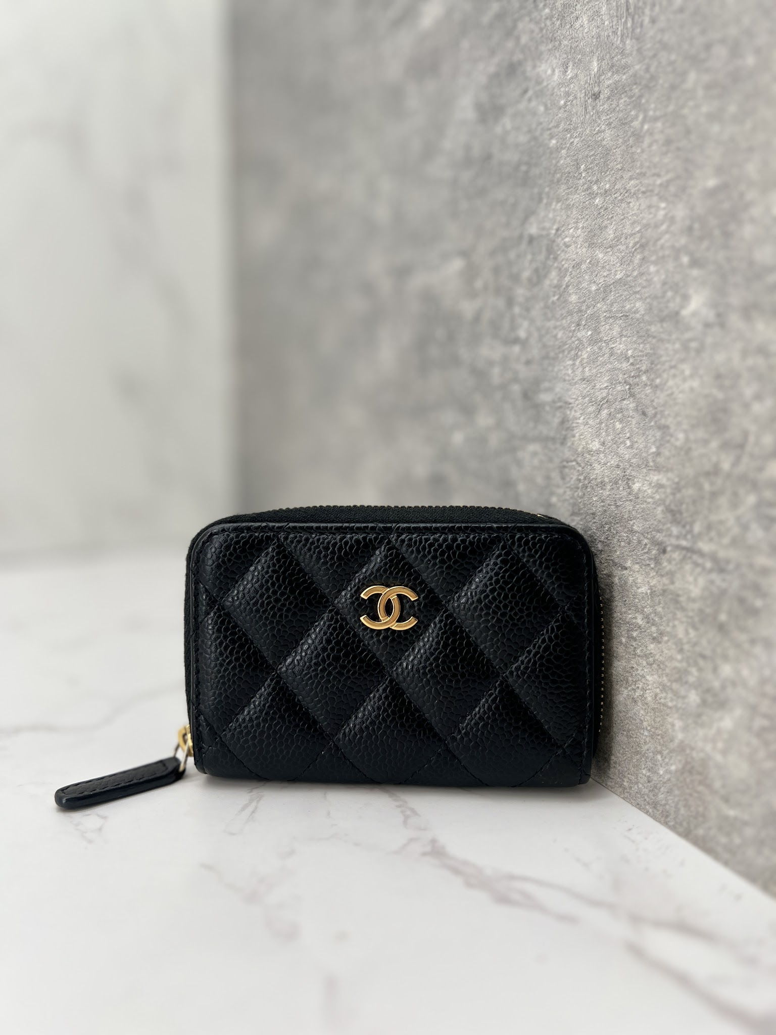 香緹國際精品 CHANEL 拉鍊 零錢包 (雷標款缺保卡) 1025-0