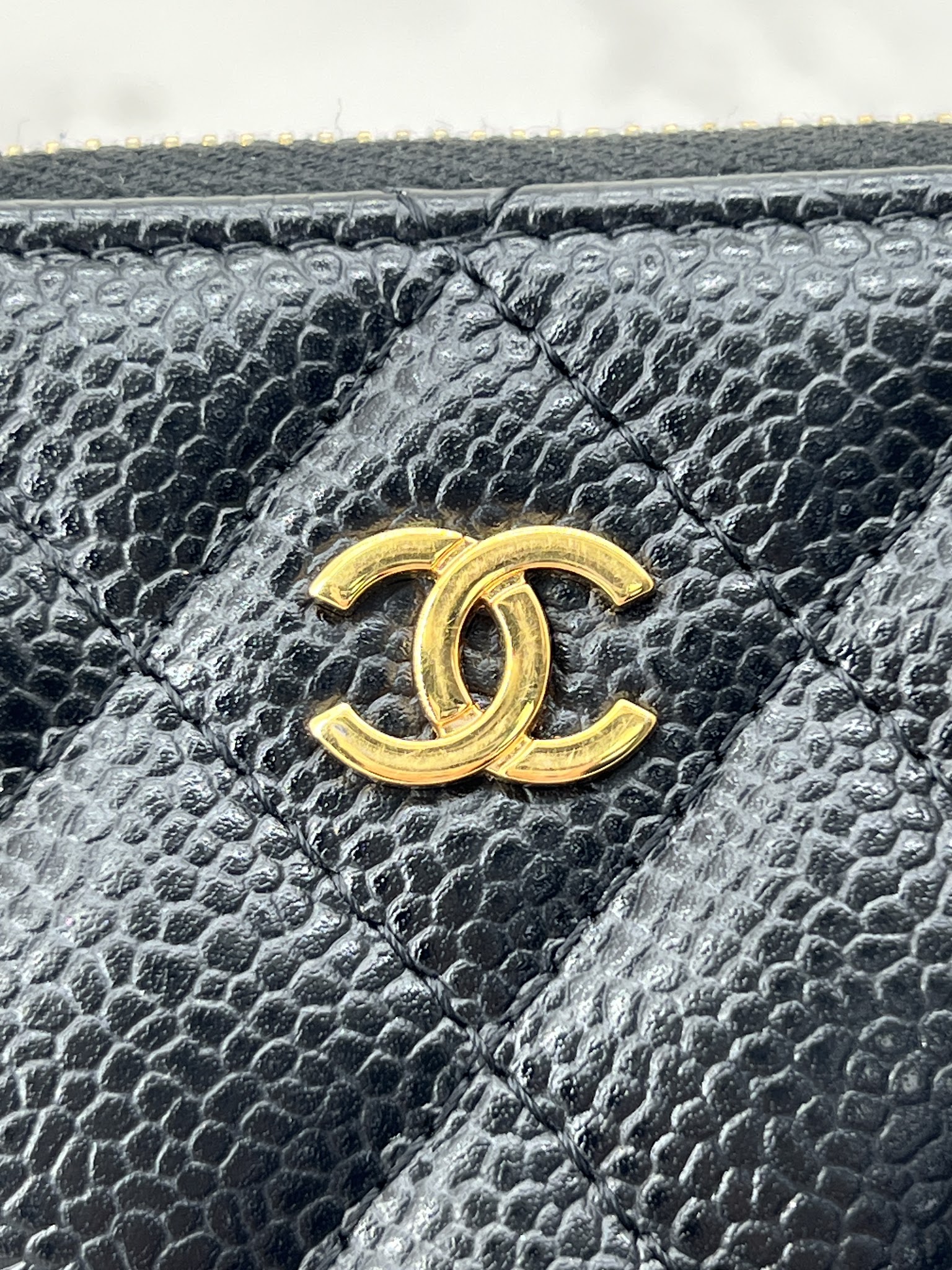 香緹國際精品 CHANEL 拉鍊 零錢包 (雷標款缺保卡) 1025-5