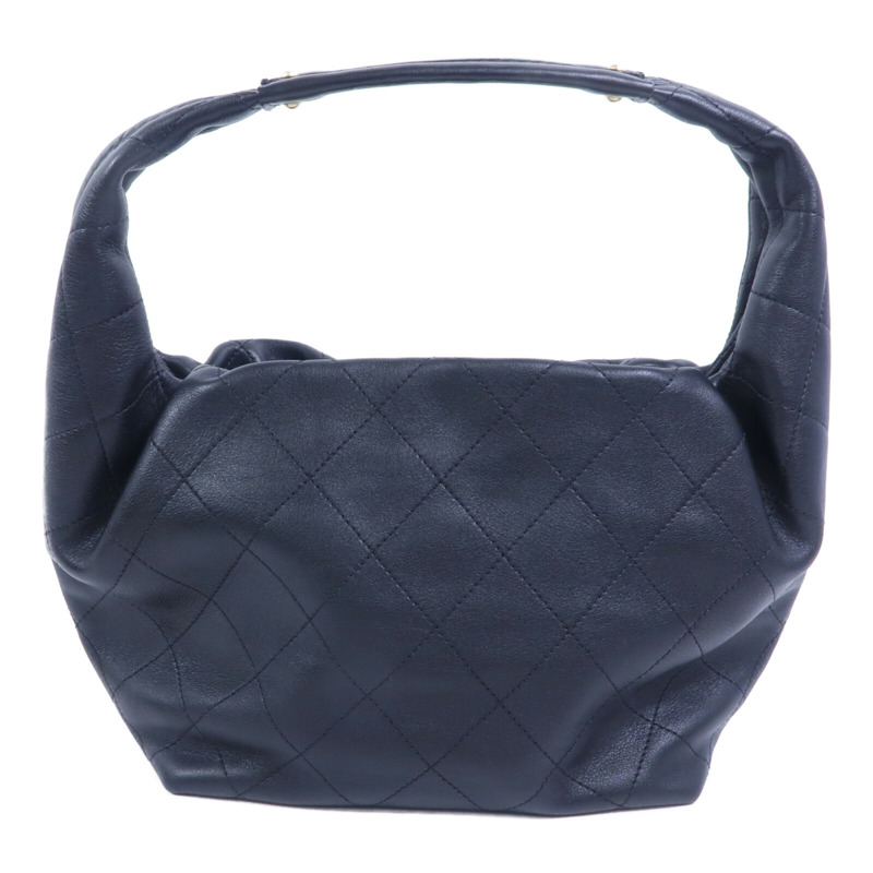 CHANEL 牛皮皮革Hobo Small手挽袋-1