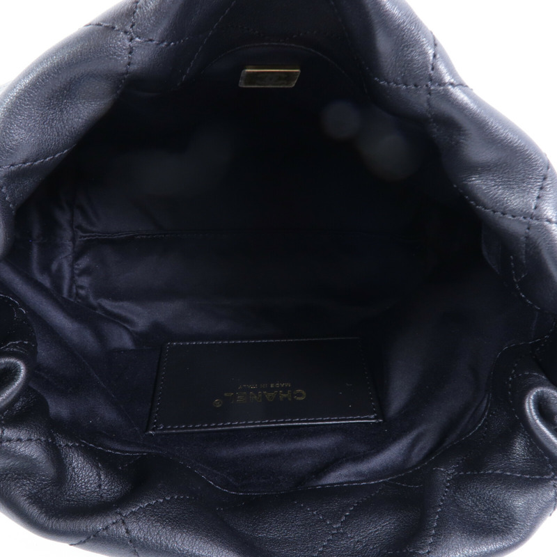 CHANEL 牛皮皮革Hobo Small手挽袋-4
