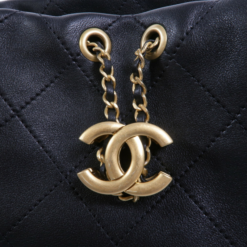 CHANEL 牛皮皮革Hobo Small手挽袋-6