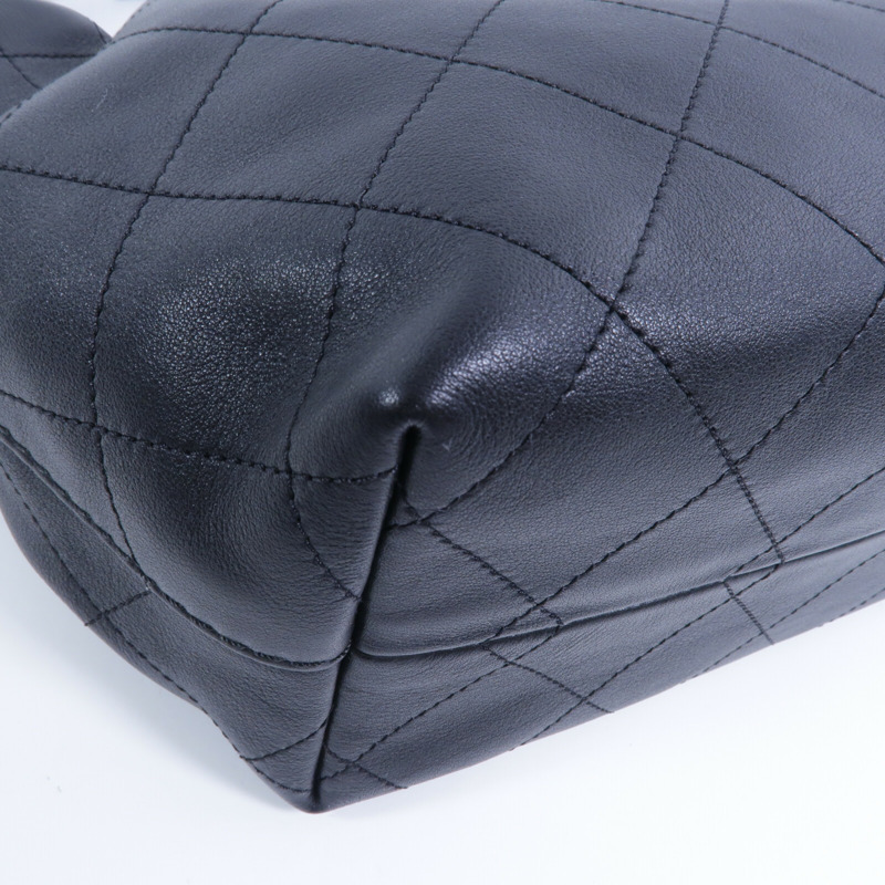 CHANEL 牛皮皮革Hobo Small手挽袋-10