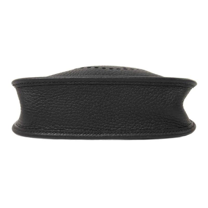 HERMES Clemence皮革Evelyne TPM肩背袋Noir-3