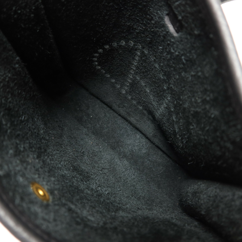 HERMES Clemence皮革Evelyne TPM肩背袋Noir-4
