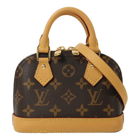 LOUIS VUITTON Monogram Nano Alma手挽肩背兩用袋