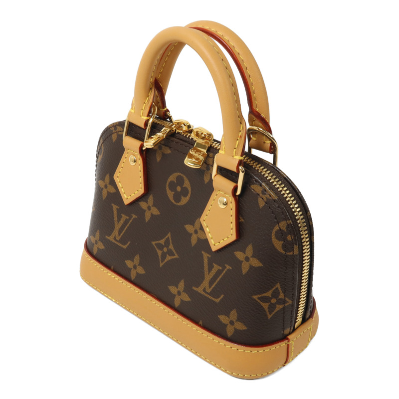 LOUIS VUITTON Monogram Nano Alma手挽肩背兩用袋-1